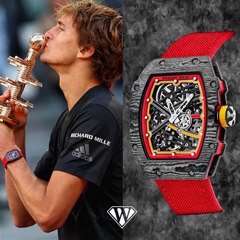 richard mille modelo alexander zverev|Richard Mille rm.